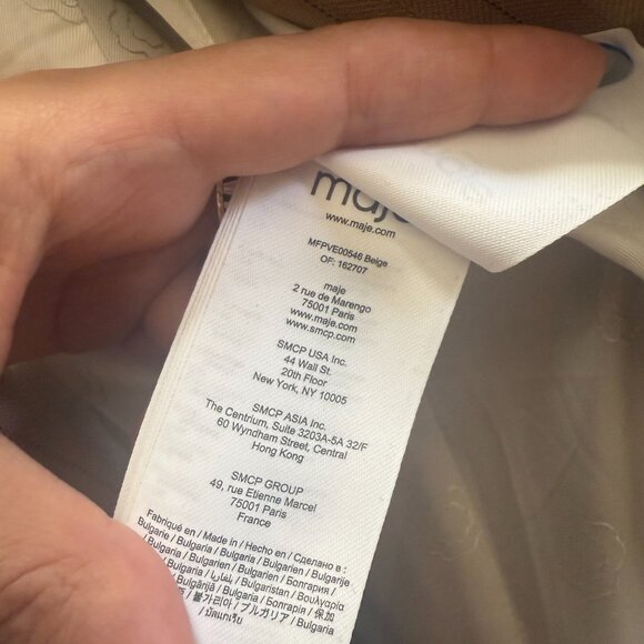 Maje Striped Suit Jacket and Pants - Picture 5 of 16